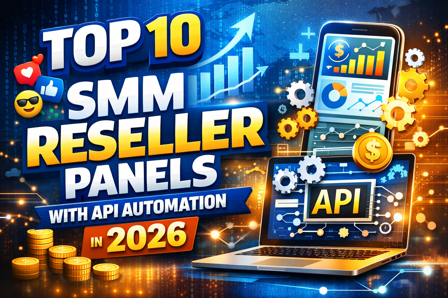 Top 10 SMM Reseller Panels with API Automation in 2026
